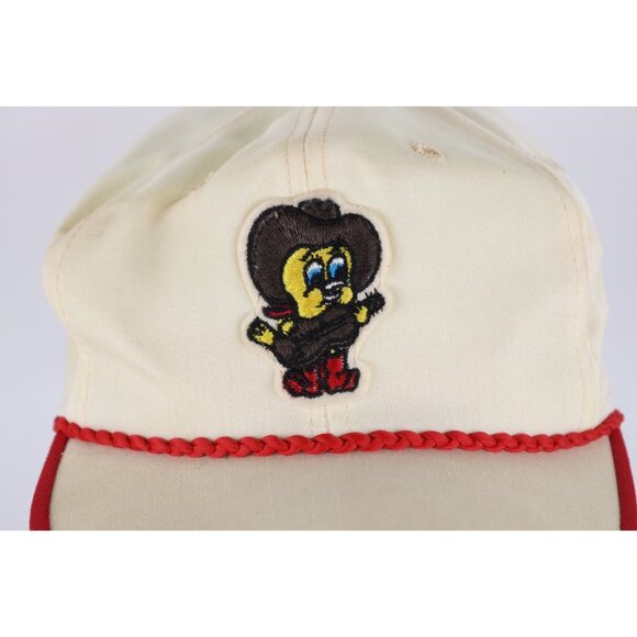Vintage 70s Distressed Conway Twitty Country Music Roped Strapback Hat Cap USA - Picture 2 of 12